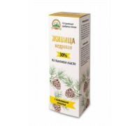 Живица кедровая на льняном масле с каменным маслом, 100 мл
