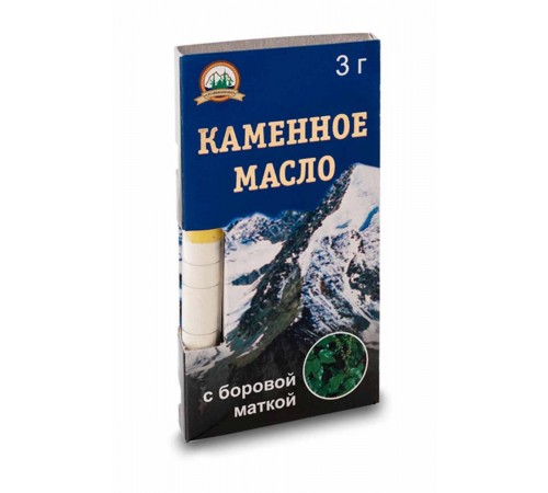Каменное масло с боровой маткой, 3 г