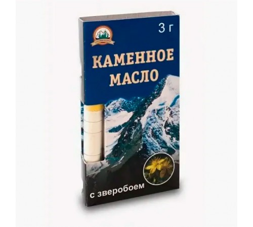 Каменное масло со зверобоем, 3 г
