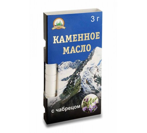 Каменное масло с чабрецом, 3 г