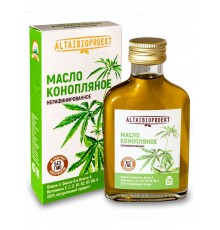 Масло конопляное, 100 мл