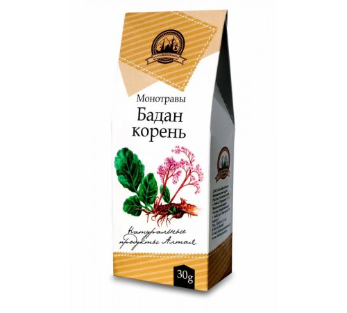Корень бадана, 30 г