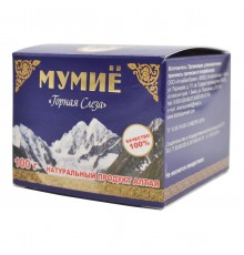 Мумиё натуральное алтайское Горная Слеза, 100 г