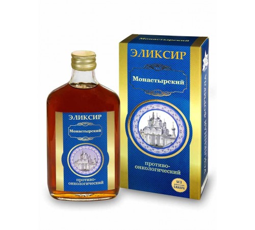 Эликсир на фруктозе Монастырский Противоонкологический, 250 мл
