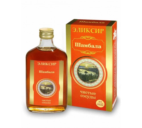 Эликсир на фруктозе Шамбала Чистые сосуды, 250 мл