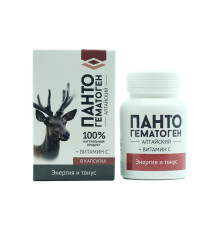 Пантогематоген алтайский, 30 капсул. Курс на 10 дней. Натурведъ 3