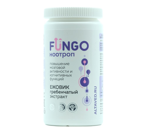 Fungo ноотроп Ежовик гребенчатый экстракт, 90 капсул