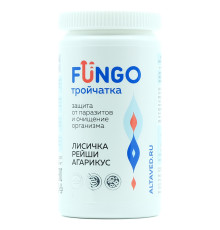 Fungo тройчатка Лисичка, рейши, агарикус, 90 капсул