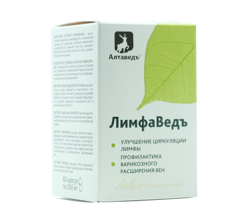 Лимфавед, фитосбор 8, 60 капсул