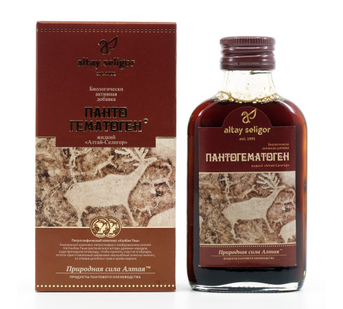 Пантогематоген жидкий Алтай-Селигор premium, стекло 100 мл