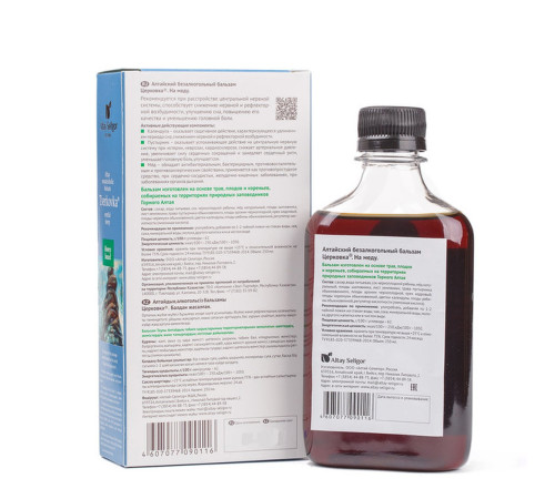 Бальзам Щедрый Алтай Церковка спокойный сон, 250 мл