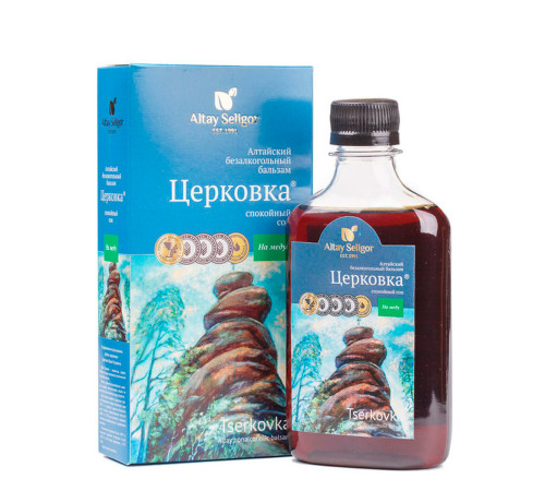 Бальзам Щедрый Алтай Церковка спокойный сон, 250 мл