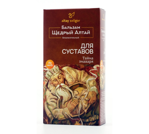 Бальзам Щедрый Алтай Для суставов Тайна Знахаря, 250 мл