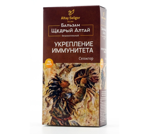 Бальзам Щедрый Алтай Селигор Укрепление иммунитета, 250 мл