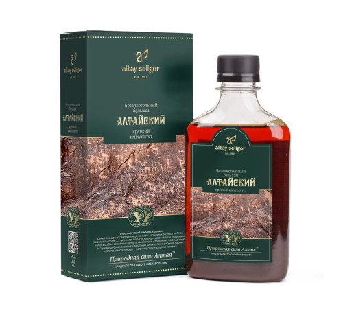 Бальзам Алтайский premium крепкий иммунитет, стекло 250 мл