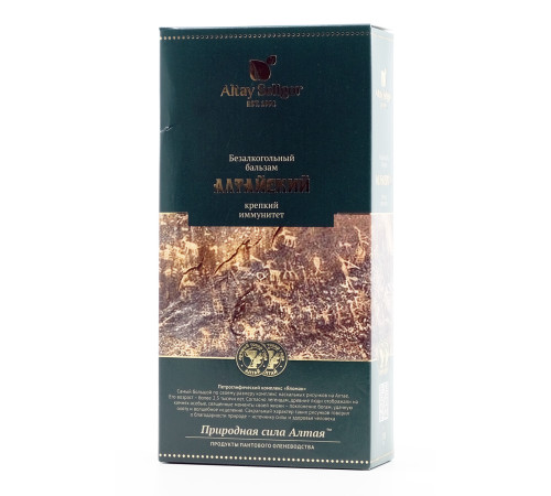 Бальзам Алтайский premium Крепкий иммунитет, стекло 250 мл