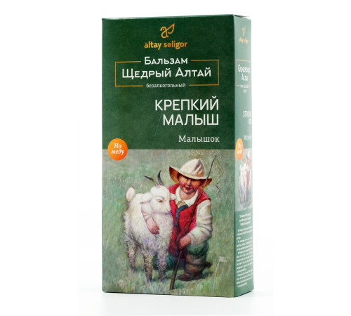 Бальзам Щедрый Алтай Малышок Крепкое здоровье вашего ребенка, 250 мл