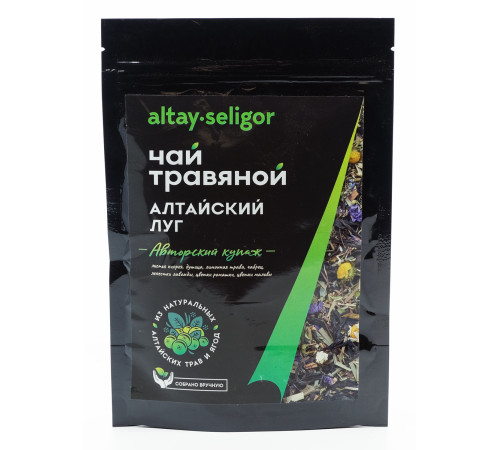 Чай травяной листовой Алтайский луг Алтай-Селигор, 50 г
