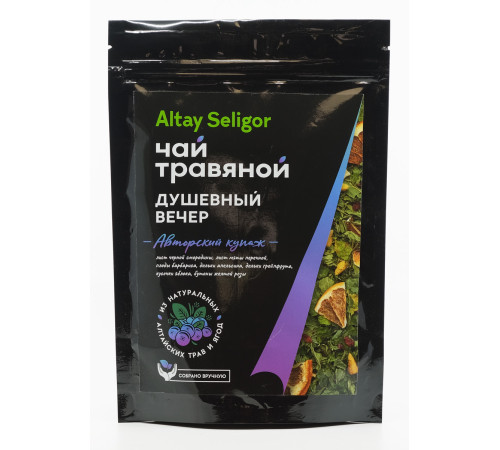 Чай травяной листовой Душевный вечер Алтай-Селигор, 50 г