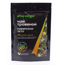 Чай травяной листовой Сибирское лето Алтай-Селигор, 50 г
