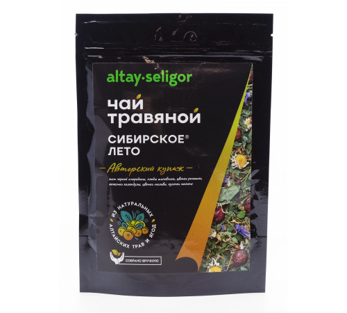 Чай травяной листовой Сибирское лето Алтай-Селигор, 50 г