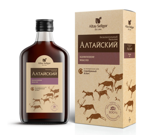 Бальзам Алтайский с каменным маслом, стекло 250 мл