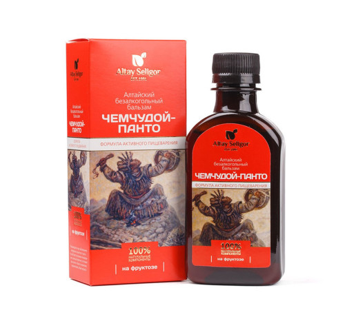 Бальзам на фруктозе Чемчудой-Панто формула активного пищеварения, 200 мл