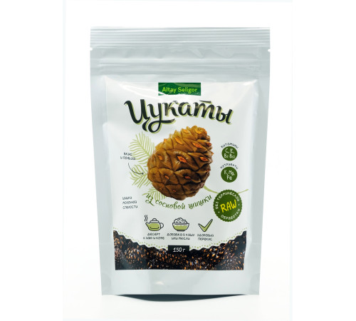 Цукаты из сосновой шишки Алтай-Селигор, 150 г