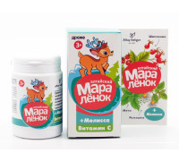 Драже Алтайский Маралёнок с мелиссой, витамином С, шиповником и мятой, 70 г