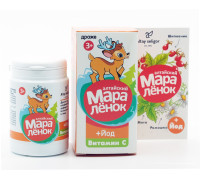 Драже Алтайский Маралёнок с йодом, витамином С, шиповником и мятой, 70 г