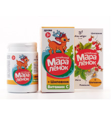 Драже Алтайский Маралёнок с шиповником, витамином С, мятой и ромашкой, 70 г