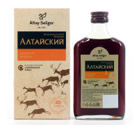 Бальзам Алтайский с золотым корнем на минеральной воде, стекло 250 мл