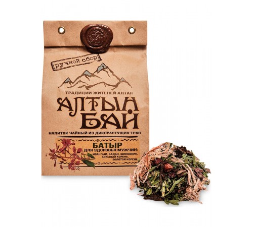 Чайный напиток для мужского здоровья Батыр, 100 г