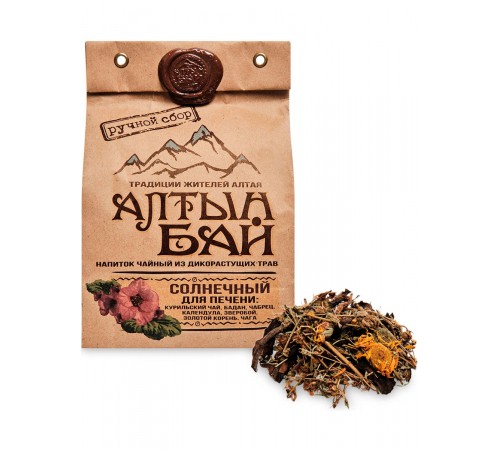 Чайный напиток для печени Солнечный, 100 г