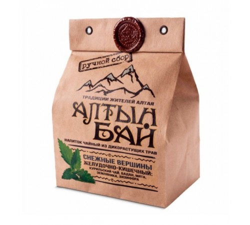 Чайный напиток желудочно-кишечный Снежные вершины, 100 г