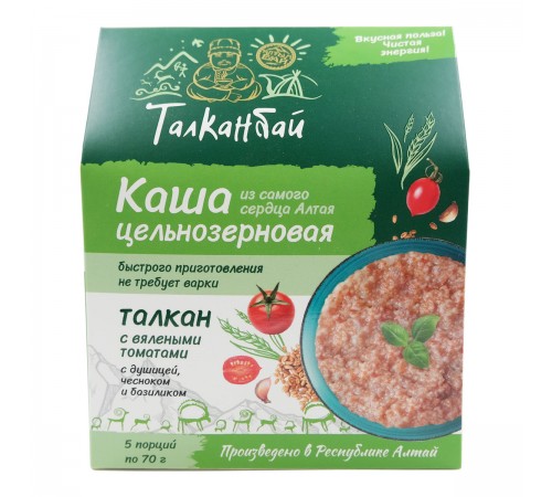 Талкан с вялеными томатами, 350 г