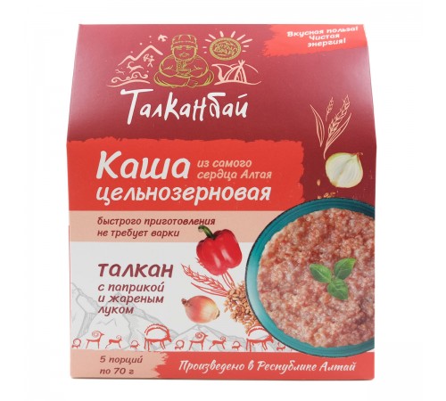 Талкан с паприкой и жареным луком, 350 г