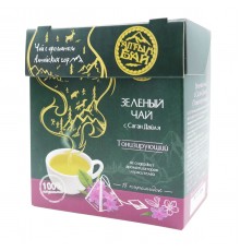 Чай зелёный с Саган Дайля Тонизирующий, 15 пирамидок