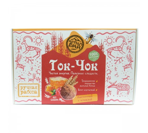 Ток-чок пшеничный с клюквой, 225 г