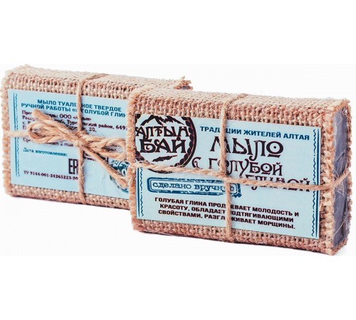 Мыло С голубой глиной, 80 г