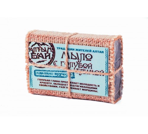 Мыло С голубой глиной, 80 г