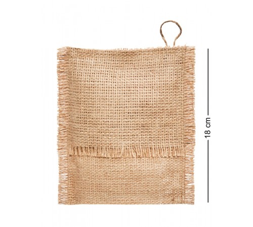 Льняная мочалка с органическим мылом Медовая, 130 г