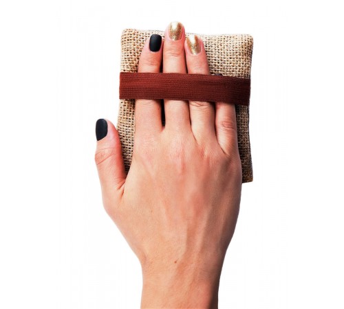 Мочалка для умывания с мёдом и ромашкой против усталости и стресса