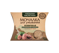 Мочалка для умывания живичная для проблемной кожи