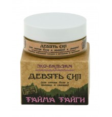 Эко-бальзам для снятия боли в мышцах и связках Девять сил, 50 мл