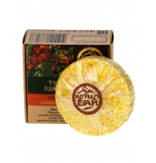 Твёрдый шампунь с облепихой и шиповником для всех типов волос, 60 г