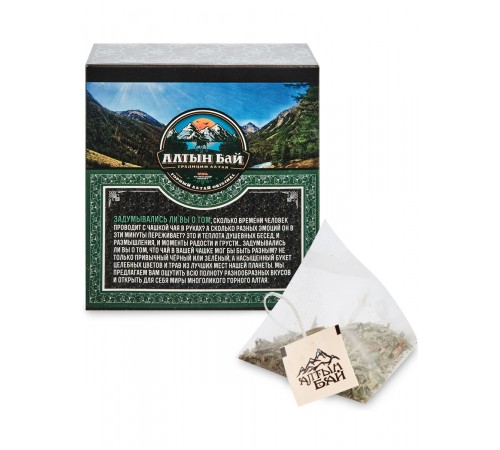 Чайный напиток иммунный Мир Алтая, 15 пирамидок