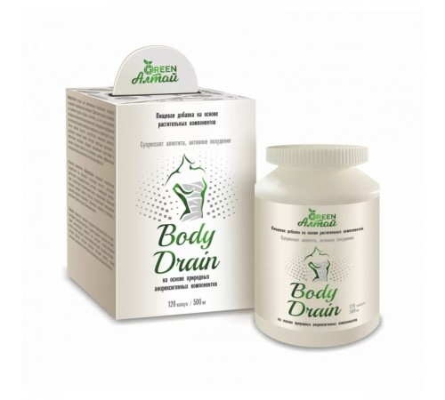 Body Drain для похудения, 120 капсул