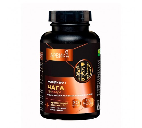 Концентрат Чага Премиум Арвика, 30 капсул