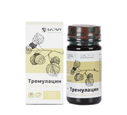 Тремулацин – экстракт коры осины, 75 мл